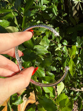 Load image into Gallery viewer, Disco Milor Italy Sterling Silver Hinged Bangle Bracelet
