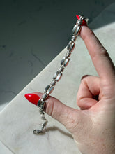 Load image into Gallery viewer, Vintage Sterling Silver Bracelet 7.75”
