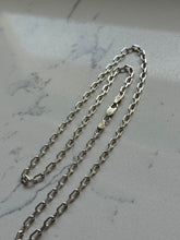 Load image into Gallery viewer, Italian Sterling Biker Chain 20”
