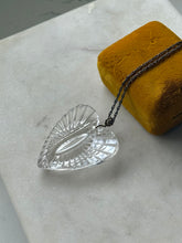 Load image into Gallery viewer, Vintage Chunky Heart Silver Plated Necklace
