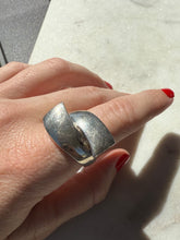 Load image into Gallery viewer, Bypass Sterling Silver Ring Size 9.5
