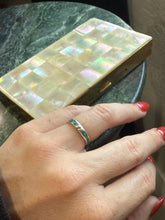 Load image into Gallery viewer, Crushed Turquoise Inlay Sterling Silver Ring
