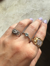 Load image into Gallery viewer, Blue Gemstone Sterling Silver Ring
