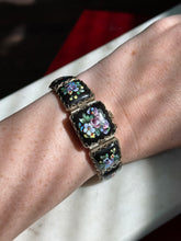 Load image into Gallery viewer, Vintage USSR Floral Enamel Peekaboo Watch
