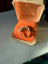 Load image into Gallery viewer, Croissant Sterling Silver Ring Size 6.25
