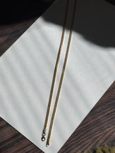 Load image into Gallery viewer, Italian Vintage Semi-Solid 10k Yellow Gold Franco Chain 22”
