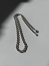 Load image into Gallery viewer, Flat Mariner Link Sterling Silver Chain 18”
