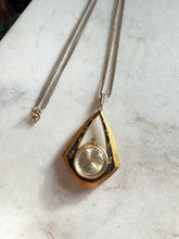 Load image into Gallery viewer, Vintage Gold Plated Long Watch Necklace 25”
