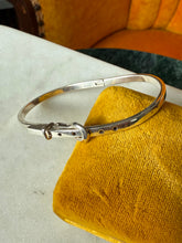 Load image into Gallery viewer, Vintage Buckle Solid Sterling Cuff Bracelet
