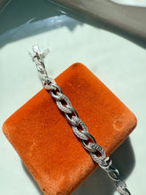 Load image into Gallery viewer, Solid Sterling Silver Bracelet 7.5”
