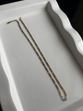 Load image into Gallery viewer, Figaro Gold Vermeil Chain
