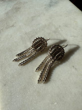 Load image into Gallery viewer, Vintage Fringe Sterling Silver Dangle Earrings
