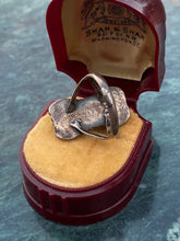 Load image into Gallery viewer, Vintage Turquoise Sterling Silver Ring Size 8
