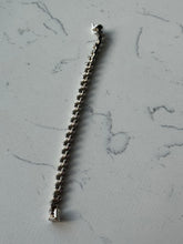 Load image into Gallery viewer, Vintage Italian Sterling Silver San Marco Croissant Bracelet 7.25”
