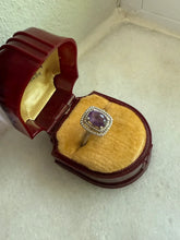 Load image into Gallery viewer, Amethyst Sterling Silver Ring
