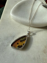 Load image into Gallery viewer, Butterfly Wing Sterling Silver Necklace
