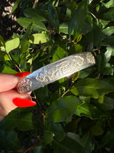 Load image into Gallery viewer, Art Nouveau Sterling Silver Bangle Bracelet
