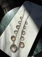 Load image into Gallery viewer, Sterling Silver 1864-1913 Peruvian Coin Necklace 17”
