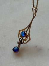 Load image into Gallery viewer, Vintage 10k Gold Lavalier Pendant
