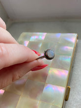 Load image into Gallery viewer, Moonstone Vintage Sterling Silver Ring
