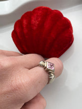 Load image into Gallery viewer, Pink Solid Sterling Silver Ring
