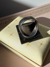 Load image into Gallery viewer, Mosaic Inlay Sterling Silver Chunky Ring Size 11.5
