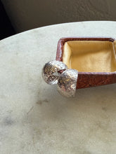 Load image into Gallery viewer, Vintage Sterling Silver Half Hoop Earrings

