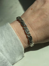 Load image into Gallery viewer, Chunky Sterling Silver Vintage Bracelet
