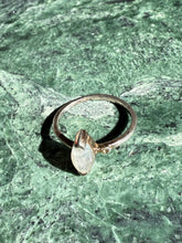 Load image into Gallery viewer, Moonstone Sterling Silver Ring Size 7
