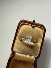 Load image into Gallery viewer, Heart Gold Vermeil Ring Size 5
