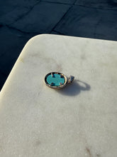 Load image into Gallery viewer, Blue Cameo Sterling Silver Pendant
