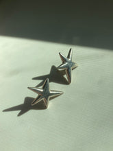 Load image into Gallery viewer, Star Sterling Silver Earrings
