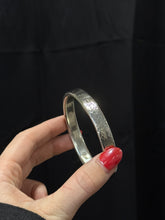 Load image into Gallery viewer, Mexico Vintage Hammered Sterling Silver Bangle Bracelet
