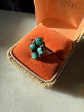 Load image into Gallery viewer, Turquoise Sterling Silver Ring Size 6
