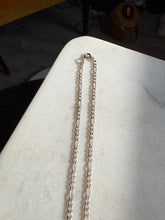 Load image into Gallery viewer, Figaro Sterling Silver Chain 20”
