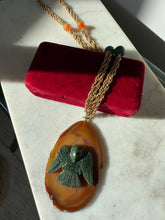 Load image into Gallery viewer, Carved Owl 1/20 14k Gold Filled Necklace
