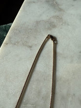 Load image into Gallery viewer, Italian Pearl Gold Vermeil Necklace 18”
