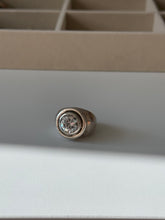 Load image into Gallery viewer, Chunky Quartz Sterling Silver Ring Size 6.5
