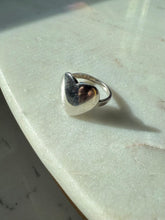 Load image into Gallery viewer, Vintage Heart Sterling Silver Ring Size 8
