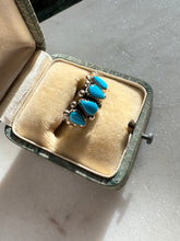Load image into Gallery viewer, Turquoise Sterling Silver Ring Size 6
