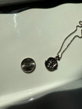 Load image into Gallery viewer, Celestial Sun &amp; Moon Sterling Silver Vintage Necklace 16”
