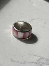 Load image into Gallery viewer, Mother of Pearl Sterling Silver Ring Size 8.5
