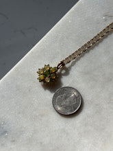 Load image into Gallery viewer, Opal &amp; Peridot Gold Vermeil Necklace
