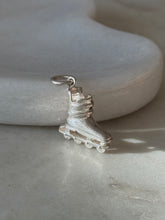 Load image into Gallery viewer, Vintage Rollerblade Sterling Silver Pendant
