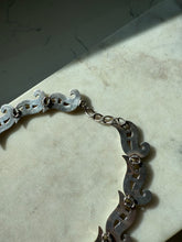 Load image into Gallery viewer, Vintage Mexican Sterling Silver Collar Necklace 15”
