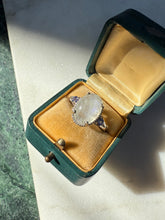 Load image into Gallery viewer, y2k Moonstone Sterling Silver Ring Size 9.25
