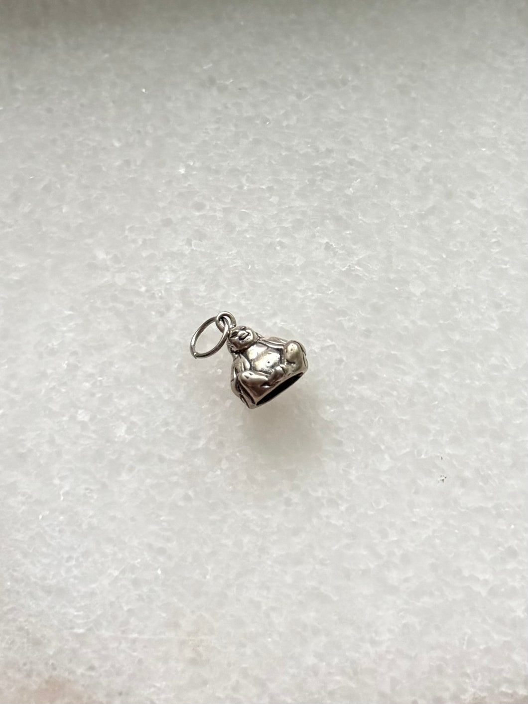Mini Buddha Sterling Silver Charm