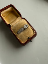 Load image into Gallery viewer, CZ Chain Link Sterling Silver Ring
