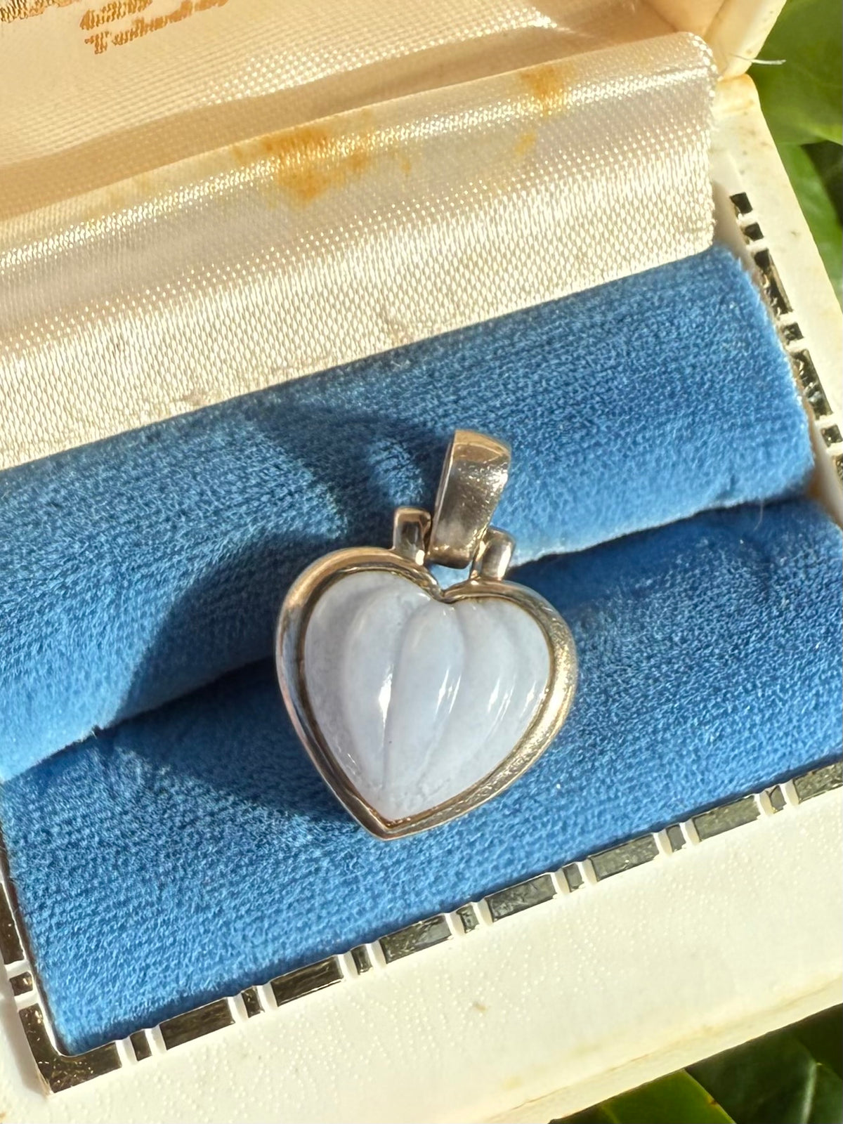Chunky Sterling Silver Heart Pendant