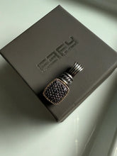 Load image into Gallery viewer, Effy Sterling Silver &amp; 14k Gold Diamond Pendant
